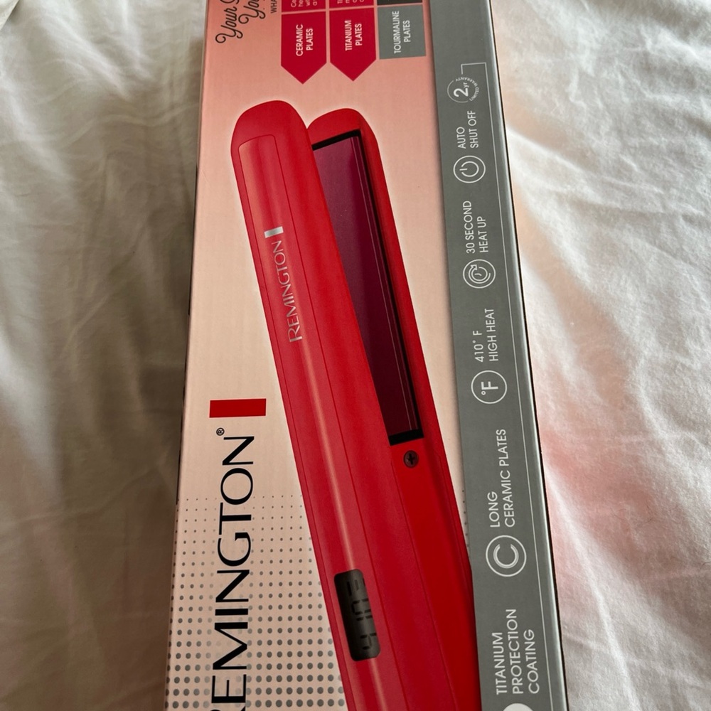 Remington S5500 1" Hair Straightener Flat Iron w Floating Ceramic Plates/Digital